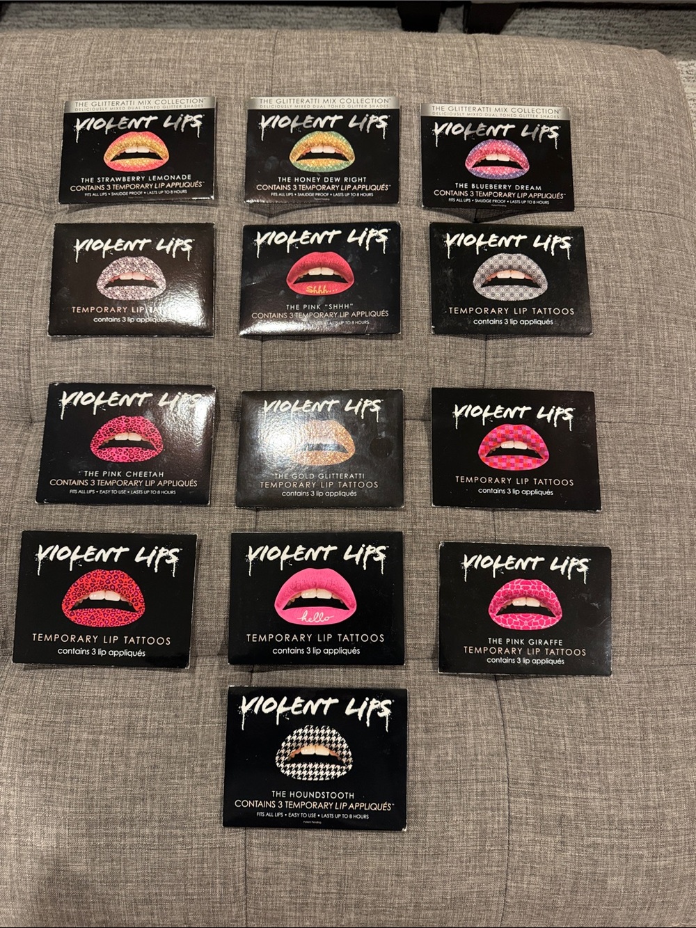 Violent Lips Temporary Lip Tattoos